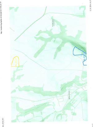 Horné Brhlovce - preskenovaná mapa